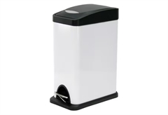 Κάδος Απορριμμάτων Homefit 15lt Λευκός