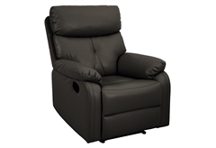 Πολυθρόνα Ανακλινόμενη Homefit Ciara Μ99xΠ83xΥ102.5cm Σκούρο Καφέ