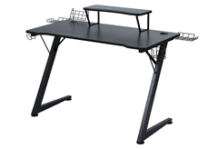 Γραφείο Gaming Homefit Play Μ148xΠ61.5xΥ91.5cm Μαύρο