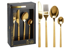 Σετ Μαχαιροπήρουνα Χρυσά 16τμχ