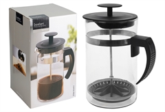 Καφετιέρα Φίλτρου με Έμβολο 1000ml Μαύρη