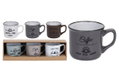 Σετ Κούπες Espresso 100ml σε Διάφορες Αποχρώσεις 3τμχ