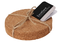 Σουβέρ Γιούτα Φ10cm 6τμχ