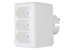 Αντάπτορας Σούκο σε 3 Απλά με Προστασία Επαφών