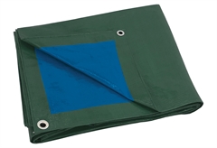 Μουσαμάς Αδιάβροχος Nattera 4x3m 110gr/m2 Πράσινο/Μπλε