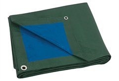 Μουσαμάς Αδιάβροχος Nattera 6x4m 110gr/m2 Πράσινο/Μπλε