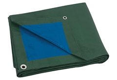 Μουσαμάς Αδιάβροχος Nattera 8x6m 110gr/m2 Πράσινο/Μπλε