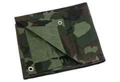 Μουσαμάς Αδιάβροχος Nattera 4x4m 110gr/m2 Καμουφλάζ/Πράσινο