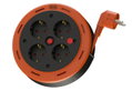 Μπαλαντέζα Καρούλι Black&Decker H05VV-F-3G1mm 2xUSB 5m