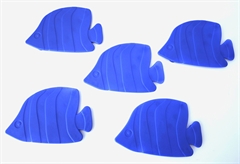 Σετ Αντιολισθητικά Πατάκια Μπάνιου Octopus Ψαράκι 5τμχ