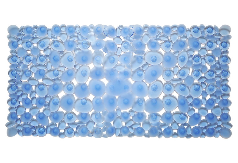 Αντιολισθητικό Πατάκι Μπανιέρας Octopus Sassolini 71x34cm Σιέλ