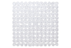 Αντιολισθητικό Πατάκι Ντουσιέρας Octopus Sassolini 54x54cm Διάφανο