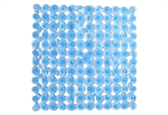 Αντιολισθητικό Πατάκι Ντουσιέρας Octopus Sassolini 54x54cm Σιέλ