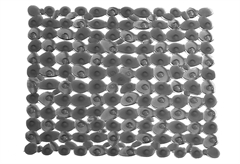 Αντιολισθητικό Πατάκι Ντουσιέρας Octopus Sassolini 54x54cm Μαύρο