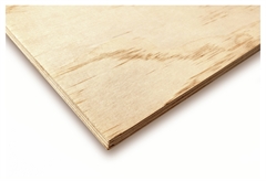 Κόντρα Πλακέ Alfa Wood 15mm Κοπή Pine/Poplar