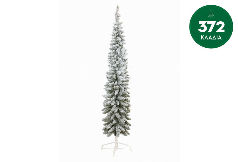 Χριστουγεννιάτικο Δέντρο Eurolamp Snowy Super Slim 240cm