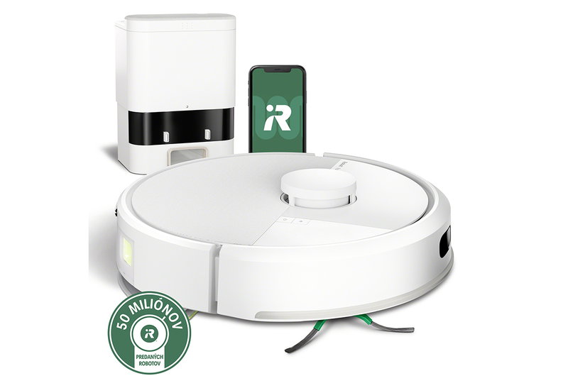 iRobot Roomba Combo 105 AutoEmpty Dock WH Σκούπα Ρομπότ