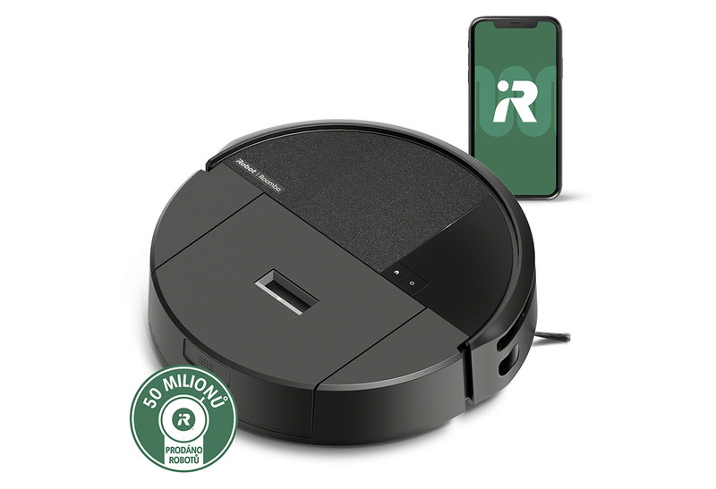 iRobot Roomba Combo 205 BK Σκούπα Ρομπότ