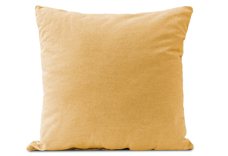 Διακοσμητικό Μαξιλάρι Easy Home Basic 40x40cm Μουσταρδί