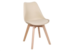 Καρέκλα Nola Μ51xΠ43xΥ75cm Taupe