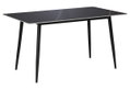 Τραπέζι Stone Μ160xΠ80xΥ75cm Μαύρο