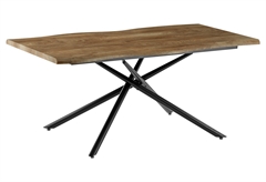 Τραπέζι Mira Μ180xΠ90xΥ76cm Καρυδί