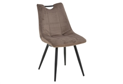 Καρέκλα Sia Μ61xΠ47xΥ85cm Καφέ