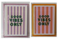 Κάδρο Atmosphera Good Vibes 80x60cm σε 2 Αποχρώσεις