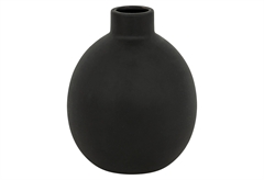 Βάζο Atmosphera Rily Μαύρο