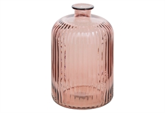 Βάζο από Ανακυκλωμένο Γυαλί Atmosphera Luz Ροζ