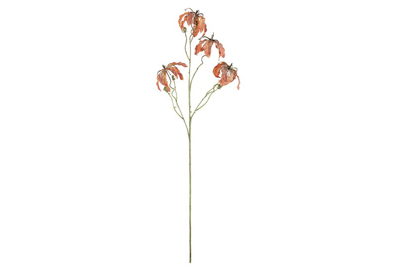 Συνθετικό Λουλούδι Eglo Living Semporna Πορτοκαλί 92cm
