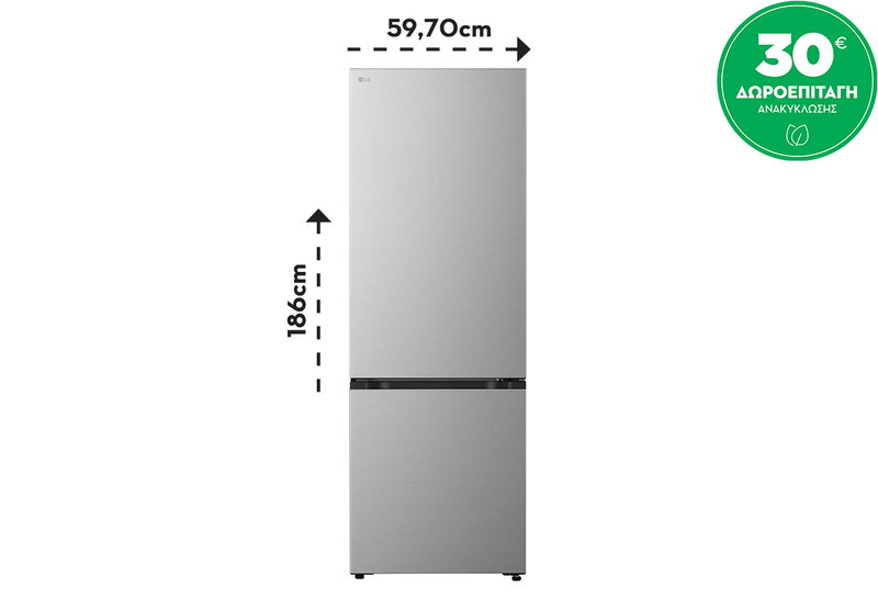 LG GBBSJ10DPY Ψυγειοκαταψύκτης
