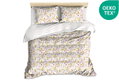 Παπλωματοθήκη Μονή Ionion Cosy Basic Florish 240x160cm