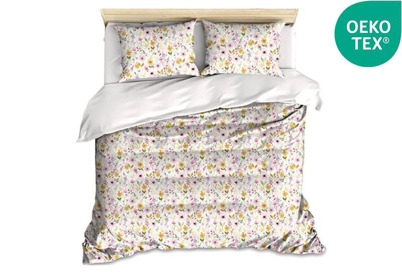 Παπλωματοθήκη Μονή Ionion Cosy Basic Florish 240x160cm