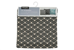 Διακοσμητική Μαξιλαροθήκη Ostaria Japan 40x40cm