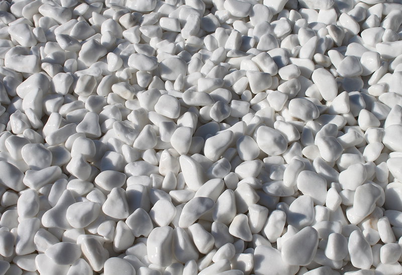 Βότσαλο Λευκό 1-2cm 20kg