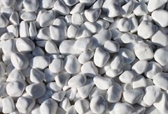 Βότσαλο Λευκό 2-4cm 20kg