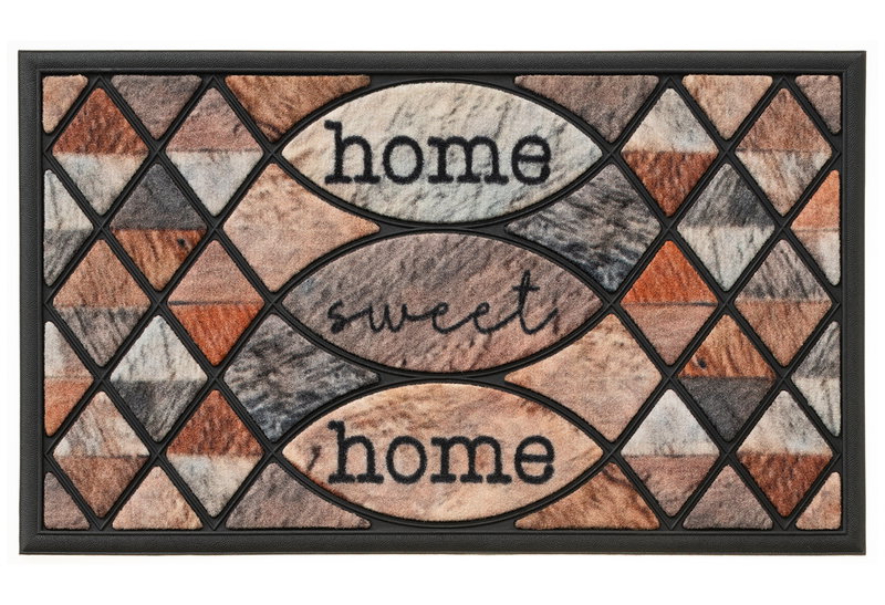 Πατάκι Εισόδου Dizas Elite Home Sweet Home 75x45cm