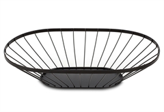 Φρουτιέρα Nava Misty Φ40cm Μαύρη