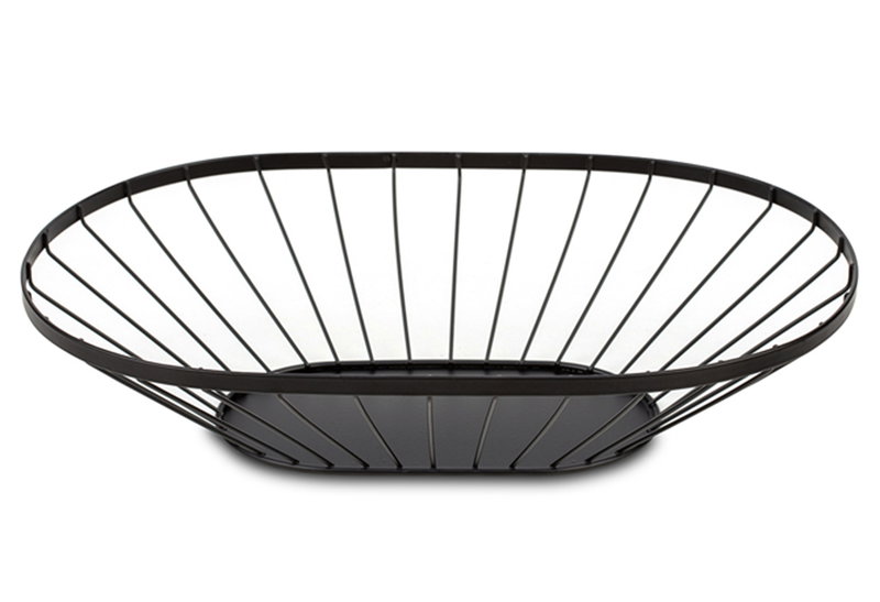 Φρουτιέρα Nava Misty Φ40cm Μαύρη