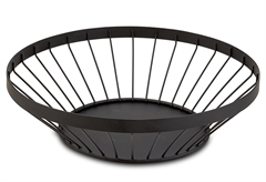 Φρουτιέρα Nava Misty Φ28x7.5cm Μαύρη