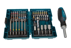 Makita E-25096 Σετ Κατσαβίδι Χειρός με Μύτες 43τμχ