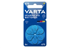 Σετ Μπαταρίες Ακουστικών Βαρηκοΐας Varta Τύπου 675 6τμχ