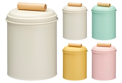 Βάζο Αποθήκευσης Φ13.5x20cm σε Διάφορες Αποχρώσεις