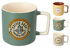 Κούπα Coffee Shop 330ml σε Διάφορες Αποχρώσεις