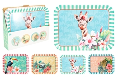 Δίσκος Σερβιρίσματος Ζωάκια 37x29cm σε Διάφορα Σχέδια