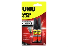 Κόλλας Στιγμής Uhu Super Glue 2x3G*12 EL