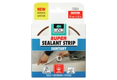 Ταινία Αρμών Bison Super Sealantstrip 22mm Λευκή