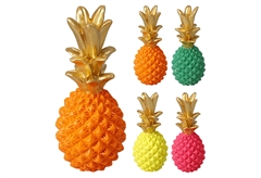 Διακοσμητική Φιγούρα Ανανάς 25cm σε 4 Σχέδια