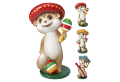 Διακοσμητική Σουρικάτα 13cm σε Διάφορα Σχέδια